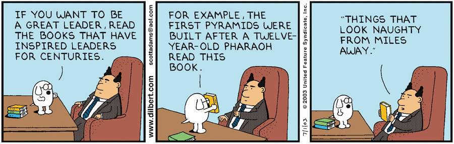 Dilbert Cartoon